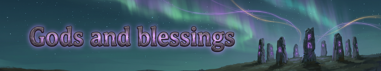 Gods and blessings